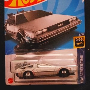 HOT WHEELS BACK TO THE FUTURE TIME MACHINE - HOVER MODE HW SCREEN TIME 9/10 - FY